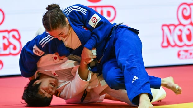 Canada’s Catherine Beauchemin-Pinard wins silver medal at judo world championships