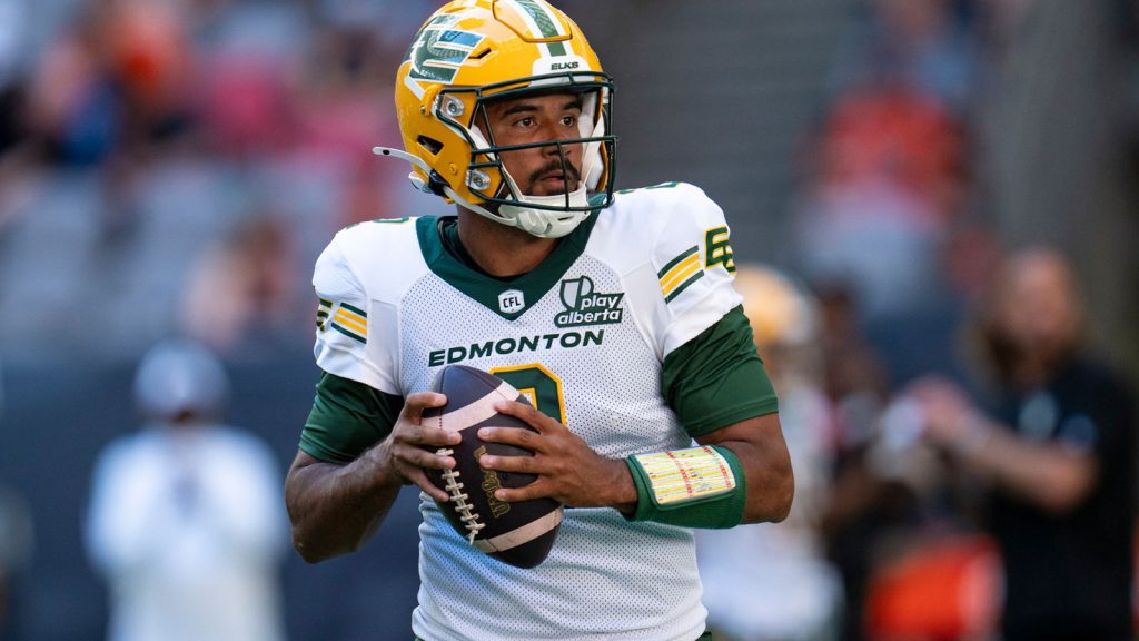 ‘This is not the end of Tre Ford’: Edmonton Elks still committed to developing Canadian QB despite benching
