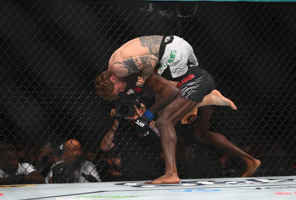 UFC on ESPN 70 video: Jake Matthews taps Chidi Njokuani in 69 seconds