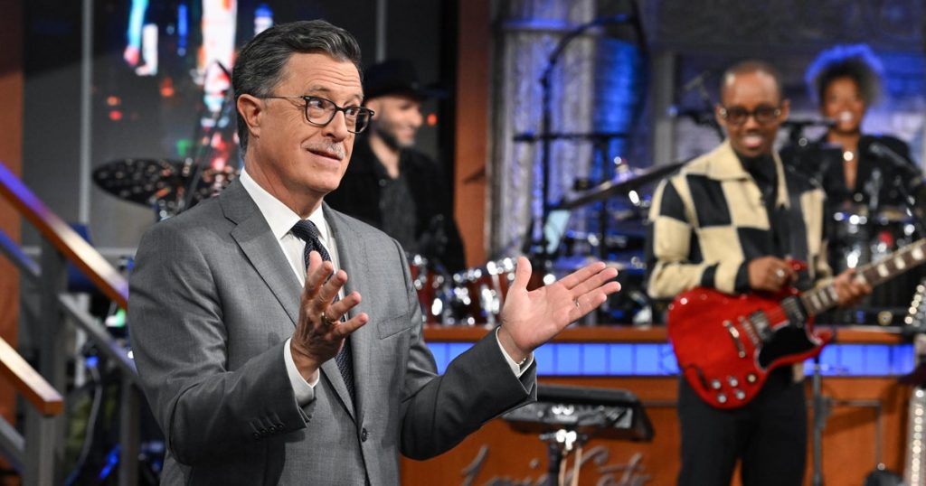 “The Late Show with Stephen Colbert” to end in May 2026