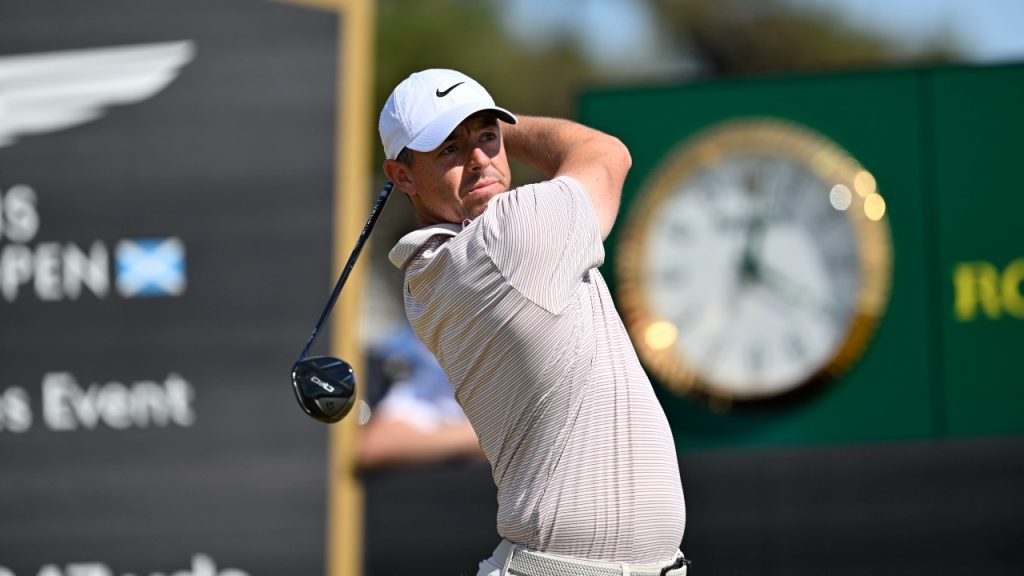 McIlroy surges into share of lead alongside Gotterup at Scottish Open