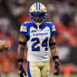 Winnipeg Blue Bombers DB Terrell Bonds reveals he’s out for season
